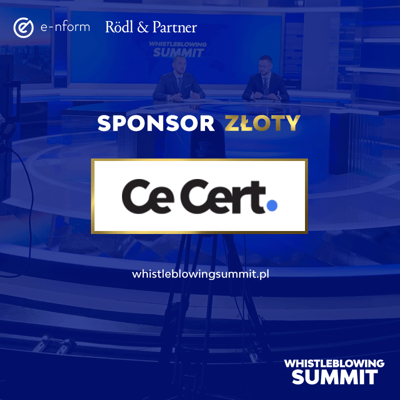 CeCert sponsorem konferencji Whistleblowing Summit 2021
